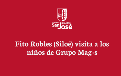 Fito Robles (Siloé) visita a los niños de Grupo Mag+s